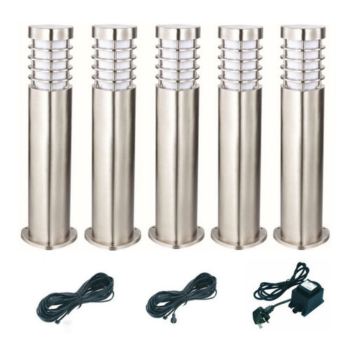 Luxform Garden Post Light - Lismore (Complete 5 Light Set 20 metre Single Leg)