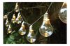 Luxform Lighting battery string lights - 10 Clear Bulbs - Salsa