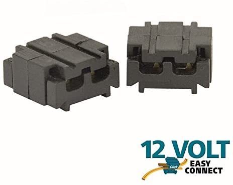 Luxform Low Voltage System Connector SPT-3 to SPT-3 (2 Pack) (Thick to Thick)