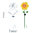 Luxform Lighting Anemone Tall Flower Light – 1 Light