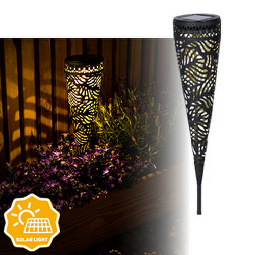 Luxform Lighting Jersey Torch with Leaf Pattern – 1 Light